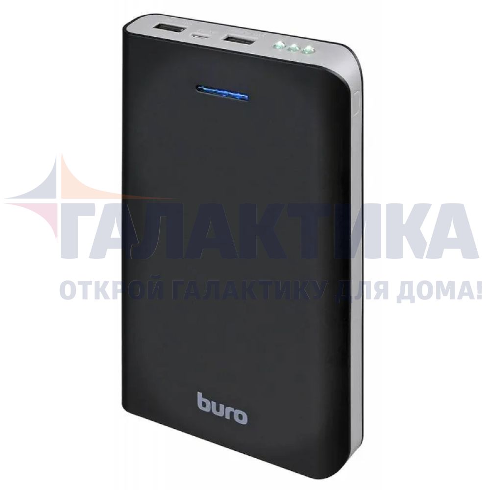 Купить Внешний аккумулятор (Power Bank) BURO RA-25000, 25000мAч, черный в  ДНР – ТЦ 