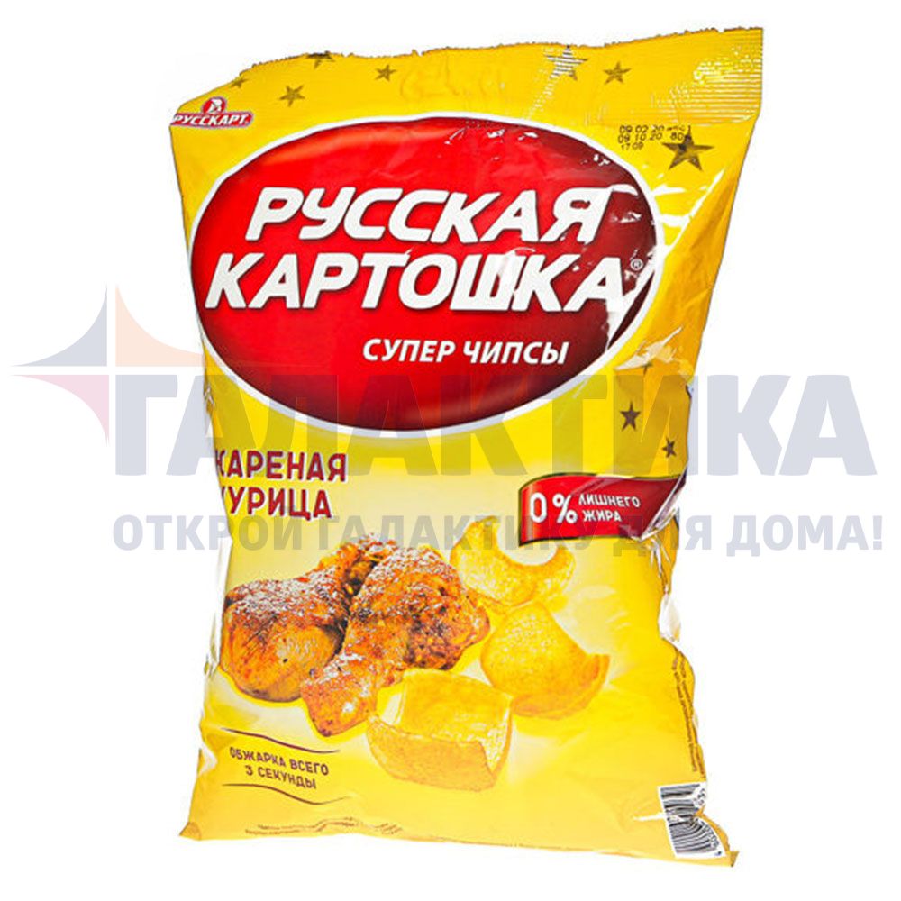 Купить Чипсы Русская картошка 80 г (18 п) курица в 