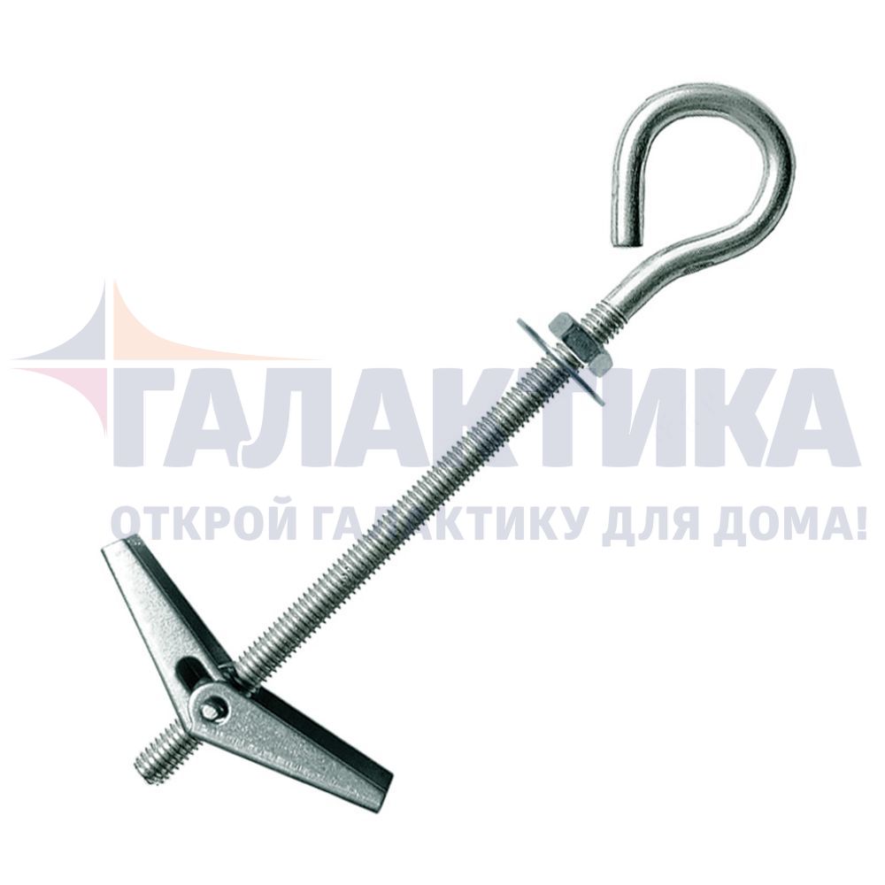 Дюбель складной пружинный м4. (фасов. Складной пружинный м4. Анкер складной пружинный м6. - 1 шт.